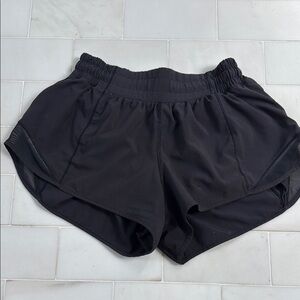 Lululemon Athletica Black Athletic Shorts Lightweight Performance, size 4